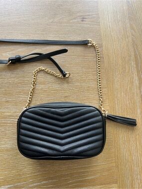 Faux leather purse